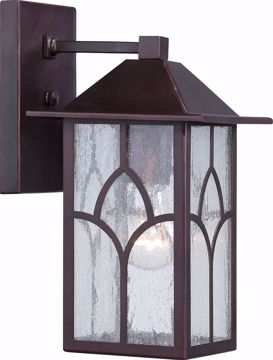 Picture of NUVO Lighting 60/5641 Stanton 1 Light 6" Outdoor Wall Fixture with Clear Seed Glass