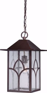 Picture of NUVO Lighting 60/5644 Stanton 1 Light Outdoor Hanging Fixture with Clear Seed Glass