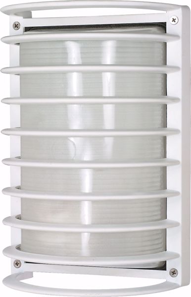 Picture of NUVO Lighting 60/576 1 Light CFL - 10" - Rectangle Cage Bulk Head - (1) 18W GU24 Lamp Included