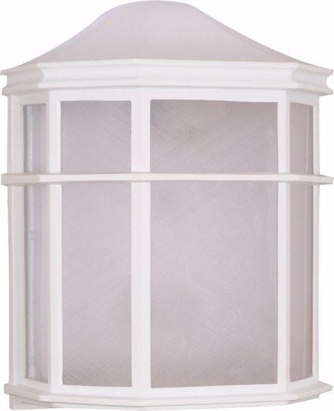 Picture of NUVO Lighting 60/581 1 Light CFL - 10" - Cage Lantern Wall Fixture - (1) 13W GU24 Lamp Included