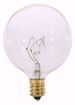 Picture of SATCO S3771 60W G16 1/2 CAND Clear CARDED Incandescent Light Bulb