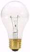 Picture of SATCO S3941 40W A19 CLEAR LIGHT BULB 130V Incandescent Light Bulb