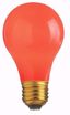 Picture of SATCO S6090 25W A19 CERAMIC RED 130V. Incandescent Light Bulb
