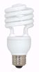 Picture of SATCO S7226 18T2/E26/5000K/120V  Compact Fluorescent Light Bulb