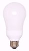 Picture of SATCO S7293 15A19/E26/5000K/120V  Compact Fluorescent Light Bulb