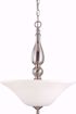 Picture of NUVO Lighting 60/1828 Dupont - 3 Light Pendant with Satin White Glass