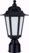 Picture of NUVO Lighting 60/2213 Cornerstone ES - 1 Light 14" - CFL Post Lantern with Satin White Glass - 13w GU24 Included
