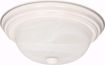 Picture of NUVO Lighting 60/222 2 Light - 13" - Flush Mount - Alabaster Glass