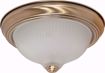Picture of NUVO Lighting 60/237 2 Light - 11" - Flush Mount - Frosted Swirl Glass