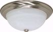 Picture of NUVO Lighting 60/2623 3 Light ES 15" Flush Fixture with Alabaster Glass - (3) 13w GU24 Lamps Included