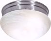 Picture of NUVO Lighting 60/2635 2 Light ES Medium Mushroom with Alabaster Glass - (2) 13w GU24 Lamps Included