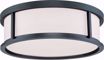 Picture of NUVO Lighting 60/2983 Odeon - 3 Light 17" Flush Dome with Satin White Glass