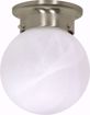Picture of NUVO Lighting 60/3189 1 Light 6" Ceiling Mount with Alabaster Glass - (1) 13w GU24 Lamp Included