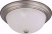 Picture of NUVO Lighting 60/3263 3 Light 15" Flush Mount with Frosted White Glass