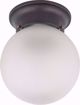Picture of NUVO Lighting 60/3344 1 Light 6" Ceiling Mount with Frosted White Glass - (1) 13w GU24 Lamp Included