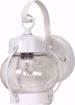Picture of NUVO Lighting 60/3457 1 Light - 11" - Wall Lantern - Onion Lantern with Clear Seed Glass; Color retail packaging