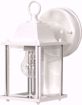 Picture of NUVO Lighting 60/3463 1 Light - 9" - Wall Lantern - Cube Lantern with Clear Beveled Glass; Color retail packaging