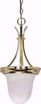 Picture of NUVO Lighting 60/396 1 Light - 10" - Pendant - Alabaster Glass Bell