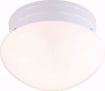 Picture of NUVO Lighting 60/403 2 Light CFL - 10" - Medium White Mushroom - (2) 13W GU24 Lamps Included