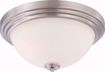 Picture of NUVO Lighting 60/4112 Harmony - 3 Light Flush Dome Fixture with Satin White Glass