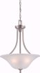 Picture of NUVO Lighting 60/4147 Surrey - 3 Light Pendant Fixture with Frosted Glass