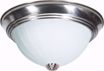 Picture of NUVO Lighting 60/446 2 Light CFL - 11" - Flush Mount - Frosted Melon Glass - (2) 13W GU24 Lamps Included