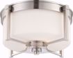 Picture of NUVO Lighting 60/4711 Wright - 2 Light Medium Flush Fixture with Satin White Glass