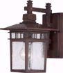 Picture of NUVO Lighting 60/4952 Cove Neck - 1 Light - 12" Outdoor Lantern with Clear Seed Glass