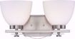 Picture of NUVO Lighting 60/5012 Bentlley - 2 Light Vanity Fixture with Frosted Glass