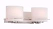 Picture of NUVO Lighting 60/5102 Loren - 2 Light Vanity Fixture with Oval Frosted Glass