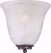 Picture of NUVO Lighting 60/5374 Empire - 1 Light Wall Sconce - Old Bronze with Alabaster Glass