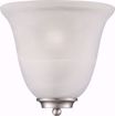 Picture of NUVO Lighting 60/5376 Empire - 1 Light Wall Sconce - Brushed Nickel with Alabaster Glass