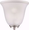 Picture of NUVO Lighting 60/5377 Empire - 1 Light Wall Sconce - Brushed Nickel with Frosted Glass