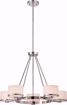 Picture of NUVO Lighting 60/5475 Celine - 5 Light Chandelier with Etched Opal Glass