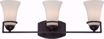 Picture of NUVO Lighting 60/5583 Neval - 3 Light Vanity Fixture with Satin White Glass