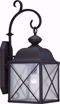 Picture of NUVO Lighting 60/5622 Wingate 1 Light 8" Outdoor Wall Fixture with Clear Seed Glass