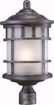 Picture of NUVO Lighting 60/5635 Manor 1 Light Outdoor Post Fixture with Frosted Seed Glass