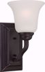 Picture of NUVO Lighting 60/5691 Elizabeth - 1 Light Vanity Fixture with Frosted Glass