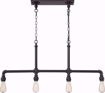 Picture of NUVO Lighting 60/5794 Iron - 4 Light Trestle; Industrial Bronze Finish