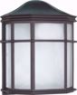Picture of NUVO Lighting 60/583 1 Light CFL - 10" - Cage Lantern Wall Fixture - (1) 13W GU24 Lamp Included