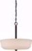 Picture of NUVO Lighting 60/5907 Willow - 4 Light Pendant with White Glass