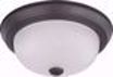 Picture of NUVO Lighting 60/6010 2 Light 11" Flush Mount with Frosted White Glass; Color retail packaging