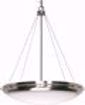 Picture of NUVO Lighting 60/610 Polaris - 3 Light - 23" - Pendant - with Satin Frosted Glass Shades