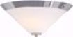 Picture of NUVO Lighting 60/6252 Nome 2 Light Flush Mount Fixture - Brushed Nickel Finish