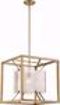 Picture of NUVO Lighting 60/6272 Stanza - 1 Light Large Pendant Fixture - Antique Gold Finish
