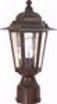 Picture of NUVO Lighting 60/995 Cornerstone - 1 Light - 14" - Post Lantern - with Clear Seed Glass