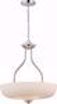 Picture of NUVO Lighting 62/385 Kirk - 3 Light Pendant with Etched Opal Glass - LED Omni Included