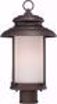 Picture of NUVO Lighting 62/634 Bethany - LED Outdoor Post with Satin White Glass