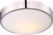 Picture of NUVO Lighting 62/774 Perk - 13" LED Flush with White Glass