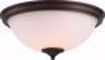 Picture of NUVO Lighting 62/909 Tess Flush; Aged Bronze Finish